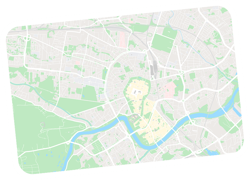 Rowdy Chix Locations Map